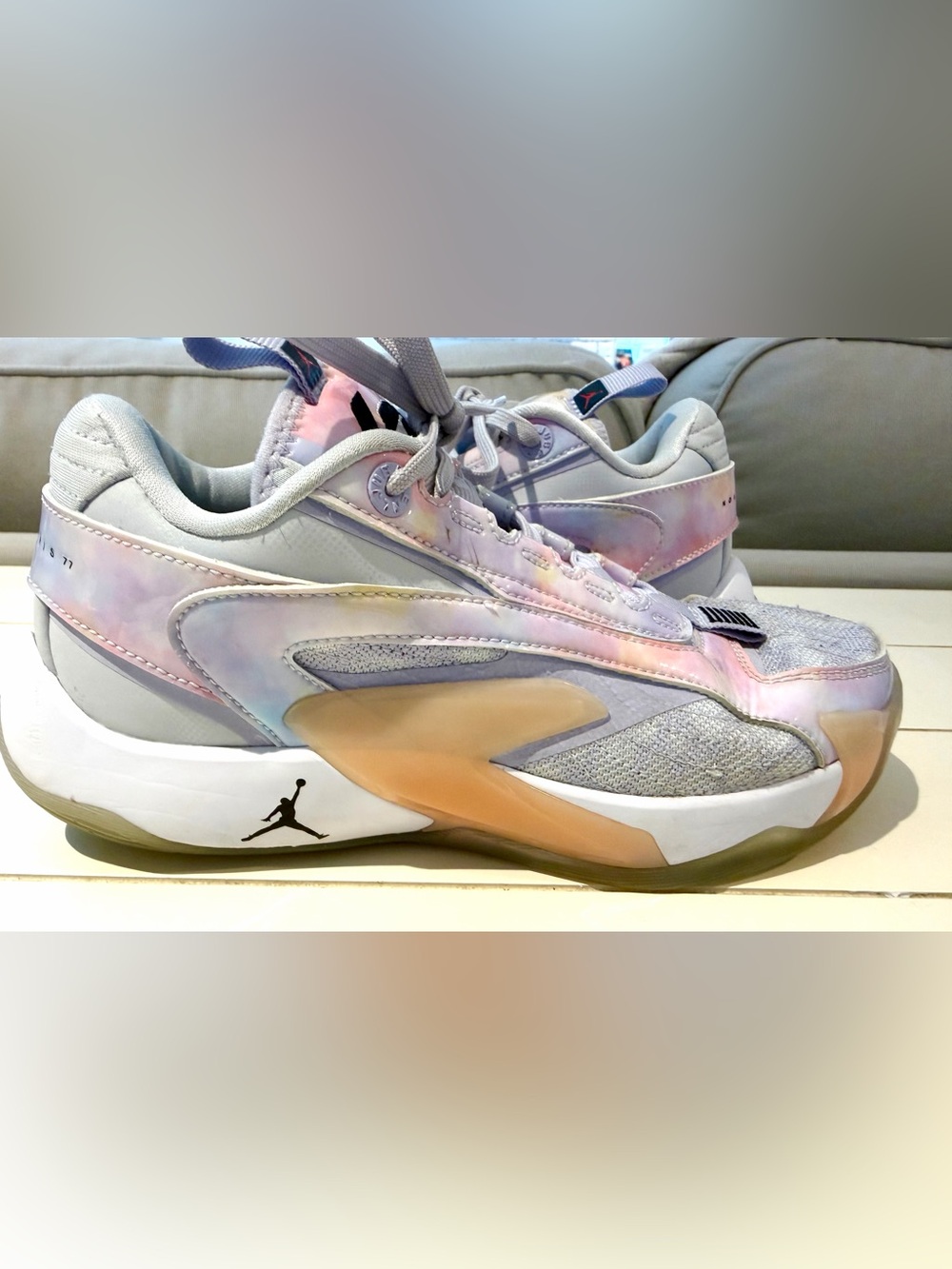 Air Jordan Luka 2 'Nebula' DZ3498-005 Sneakers Kids Basketball Shoes Youth Sz 6